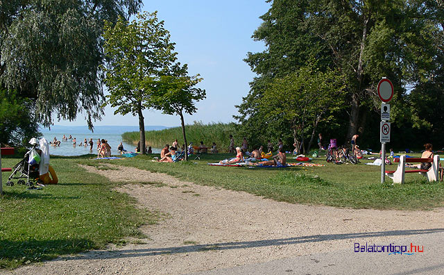 Balatonszemes Berzsenyi utca - Fráterutca