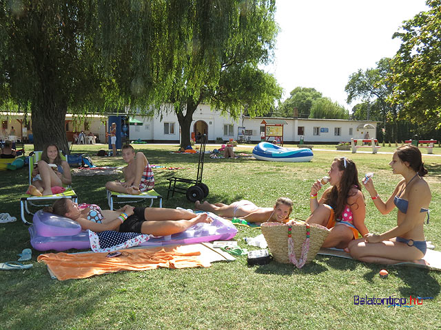 Balatonberény községi strand