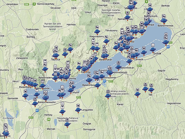 Útitárskártyára kedvezményt adó szolgáltatók a Balatonnál - 2010. május