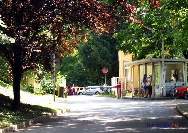 Club Aliga - a "világosi kapu" a Siófok felé vezető alsó úton