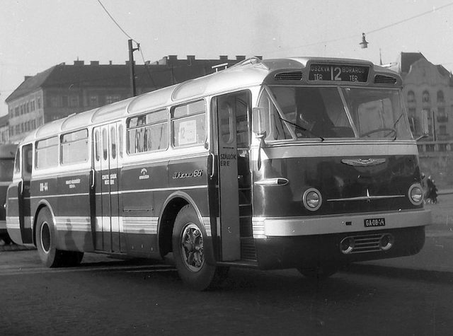 Ikarus 66 - 1959 - Fotó: Székács Károly - fortepan.hu 