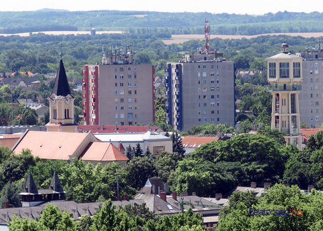 Siófoki templom és víztorony