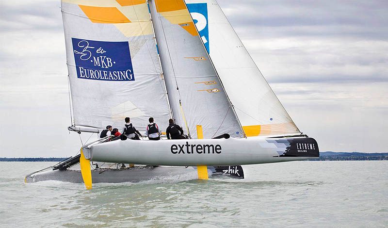 Az Extreme Sailing Team - Fotó: a csapat Facebook oldala