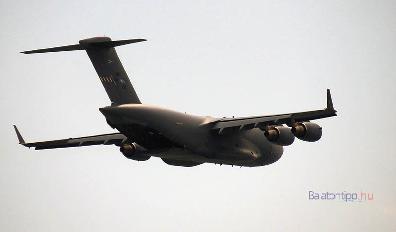 Nekem innen olyan cápás a C-17 Globemaster - Fotó: Győrffy Árpád