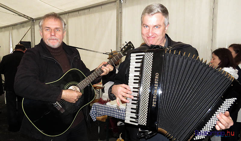 Schmidt János és Móger Péter a tavalyi rendezvényen