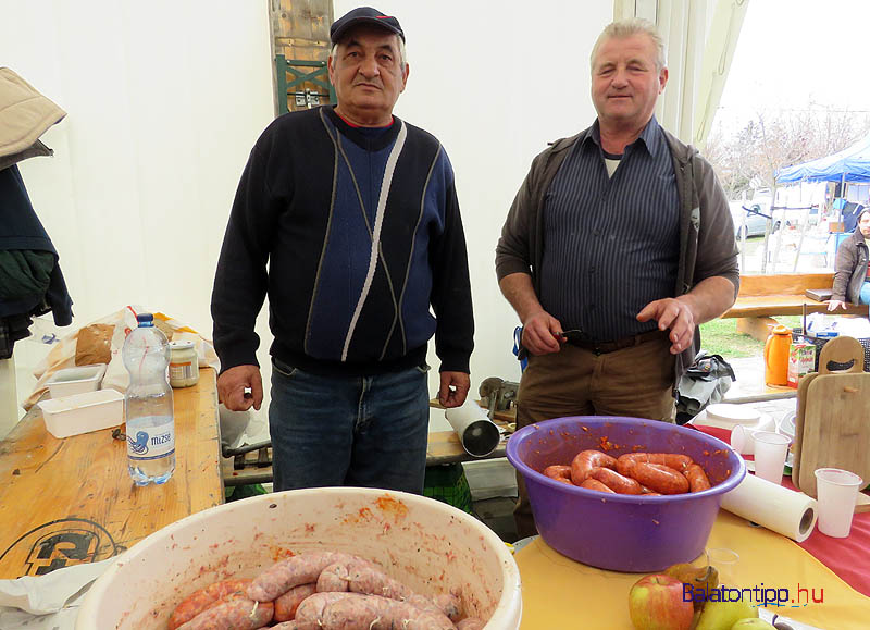 A nagydíjas kolbászok a zalaszántói Vaddisznókkal