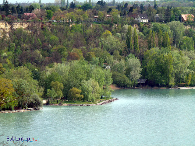 Balatonakarattya panoráma Gumirádli strand