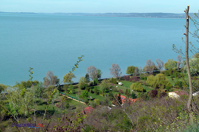 Balatonakarattya panoráma Lido szabadstrand