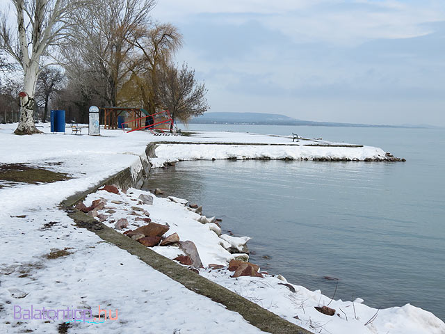 Balatonszepezd téli strand balatontipp.hu 