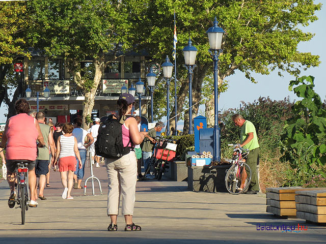 Keszthely Balaton-part móló