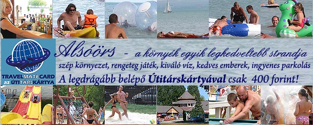 Als��rs - a k�rny�k egyik legkedveltebb strandja �tit�rsk�rty�val kedvezm�nyesen