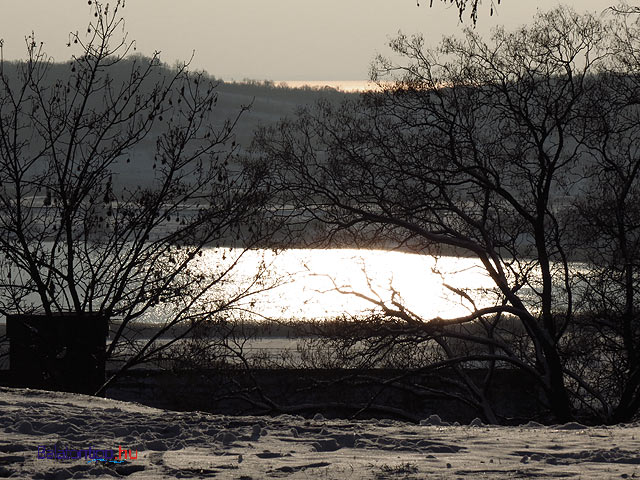 Balaton-felvidék Tihany havazás hó 2014 Tihany Belső-tó Balaton csillogás
