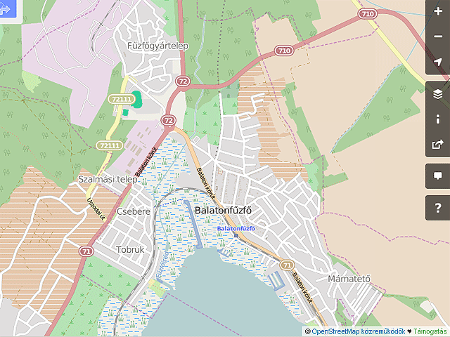 balatonfűzfő térkép Balatonfűzfő – 15 éve város – Az ipar szülte, de a tudás adja a  balatonfűzfő térkép