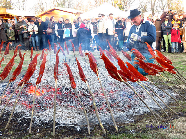 Tihanyi Gardafesztivál gardasütés