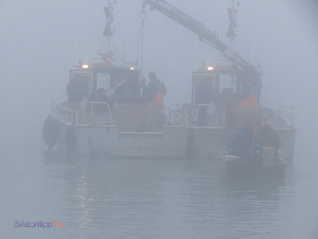 Tihanyi Gardafesztivál  garda halászok halászhajó