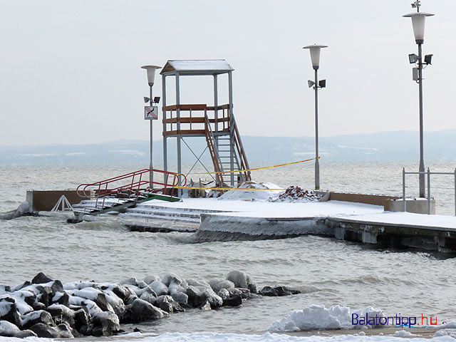 Balatonfüred- Esterházy strand móló