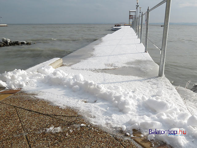 Balatonfüred- Esterházy strand móló