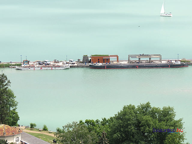 Tohany Balaton mólóépítés