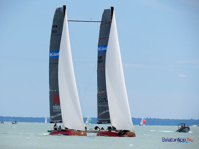 Kékszalag 2014 Balatonfüred Fifty-Fifty Tihany előtt