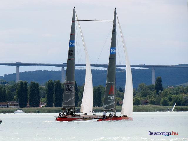 Kékszalag 2014 Balatonfüred Fifty-Fifty-Kőröshegyi völgyhíd