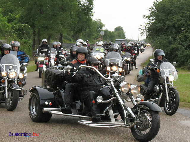 Harley-Davidson fesztivál Alsóörs Open Roadfest 2013 érkezés