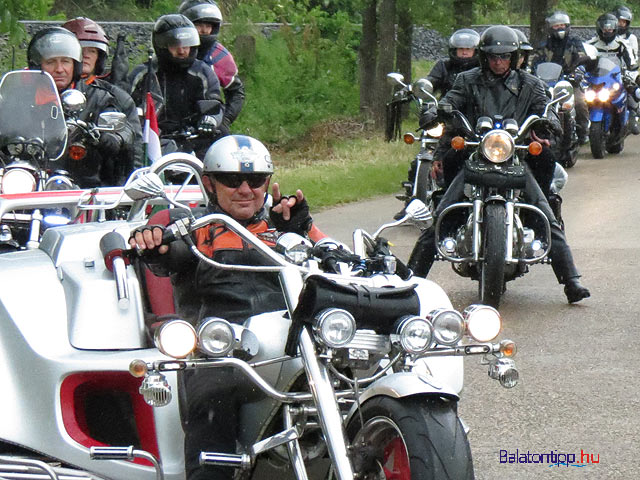 Harley-Davidson fesztivál Alsóörs Open Roadfest 2013 érkezés