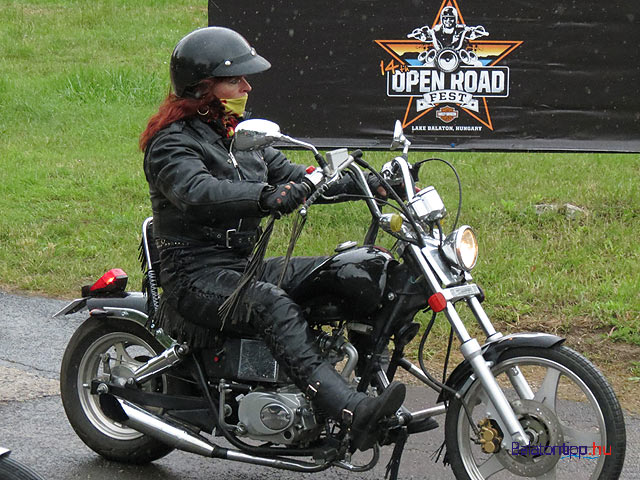 Harley-Davidson fesztivál Alsóörs Open Roadfest 2013 érkezés
