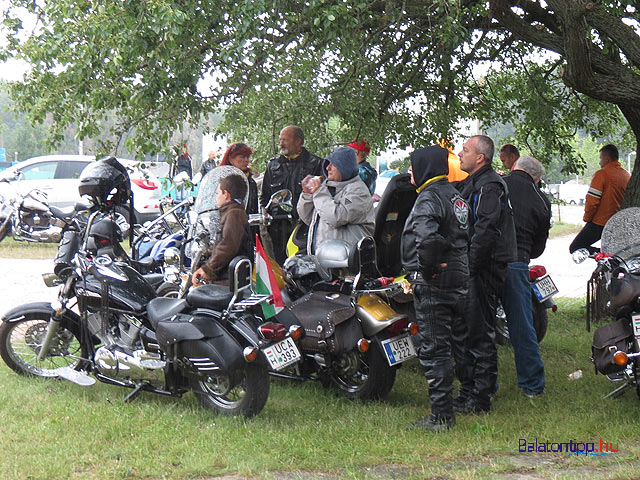Harley-Davidson fesztivál Alsóörs Open Roadfest 2013 érkezés