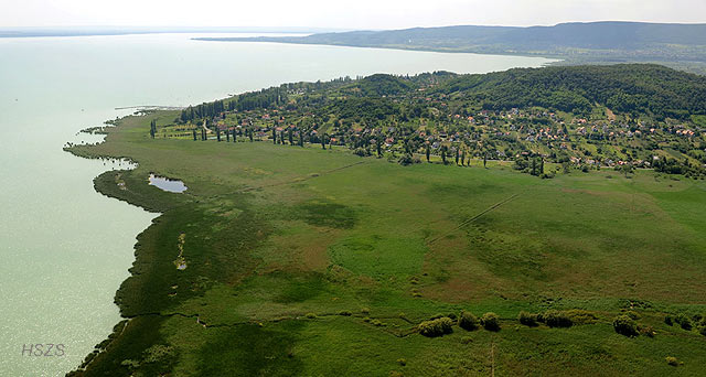 Szihliget madártávlatból