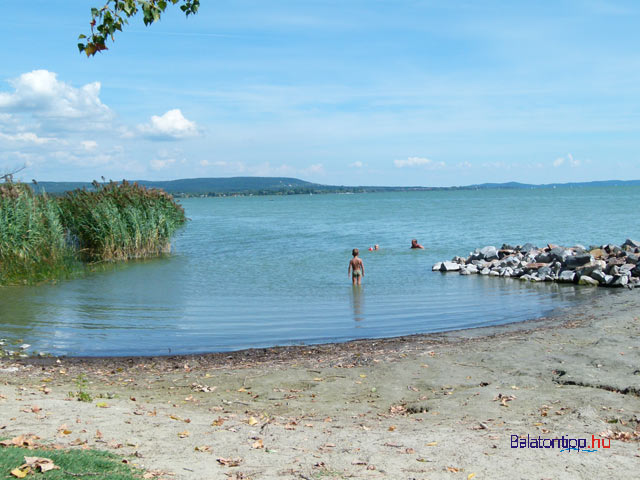 Balatonszepezd központi strand