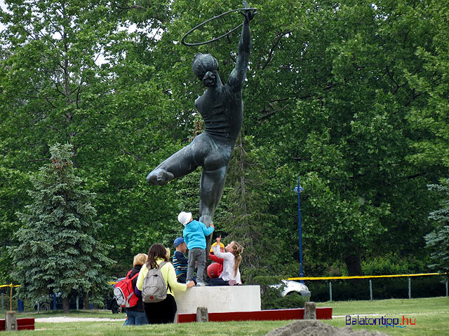 Balatonboglári buborék vízividámpark játszótér