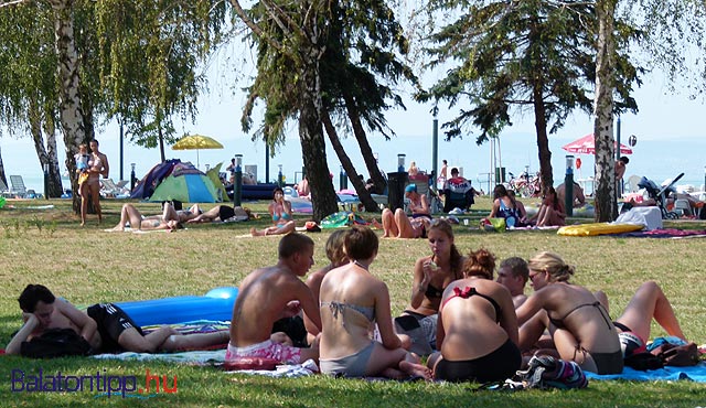 Siófok Nagystrand Balaton beszélgetők