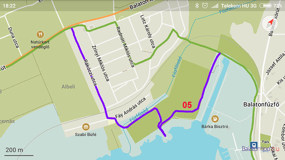 balatoni kerékpárút térkép gpx.php
