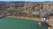 Örvényesi strand a Balaton felől