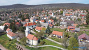 Balatonszepezdi látkép a Balaton felől