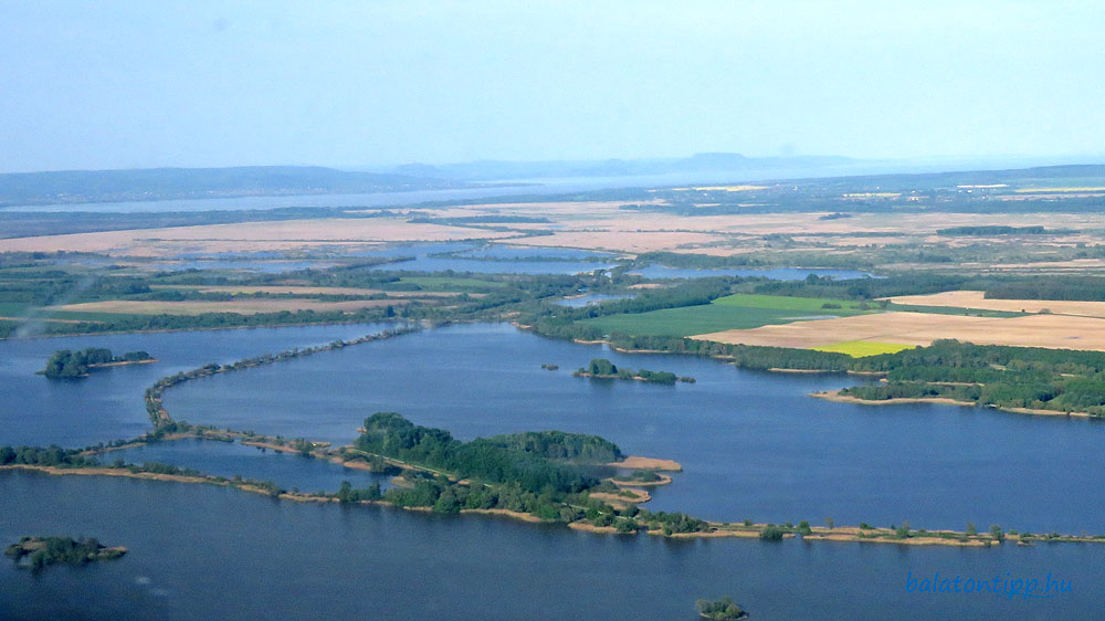 A Kis-Balaton a Kányavári-sziget felől