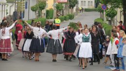 A 2019-es zöldág-járási rekordkísérlet egyik pillanata Badacsonytomajon - Fotó: Győrffy Árpád